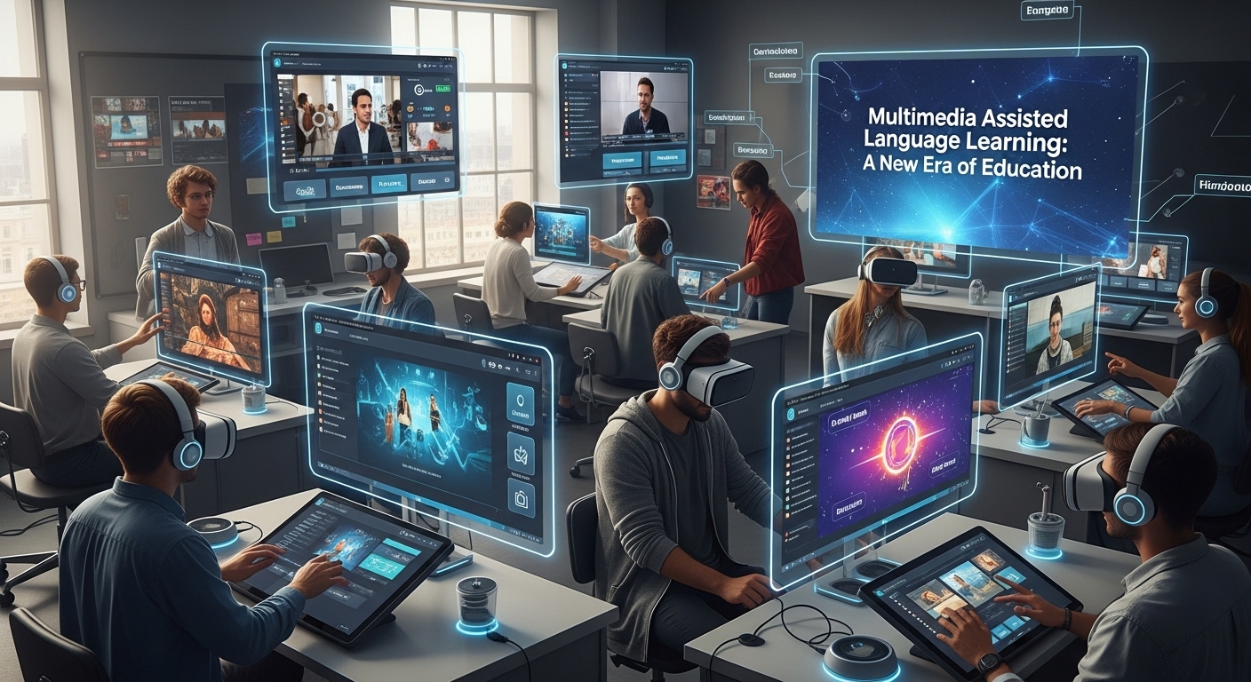 multimedia assisted language learning​