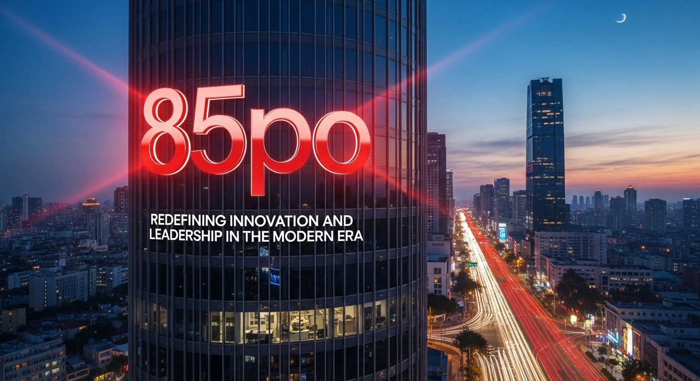 85po: Redefining Innovation and Leadership in the Modern Era