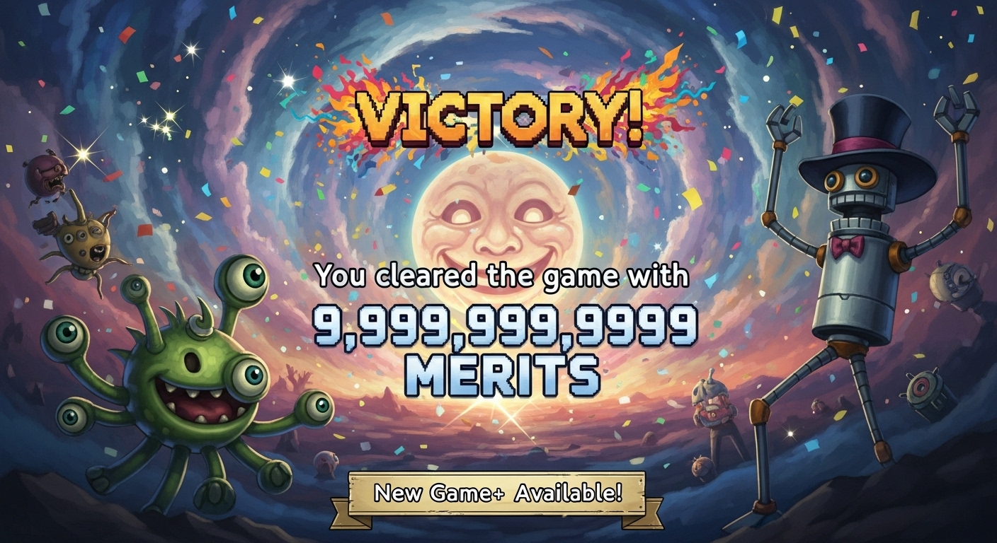Strange Game: I Cleared the Game with Billions of Merits