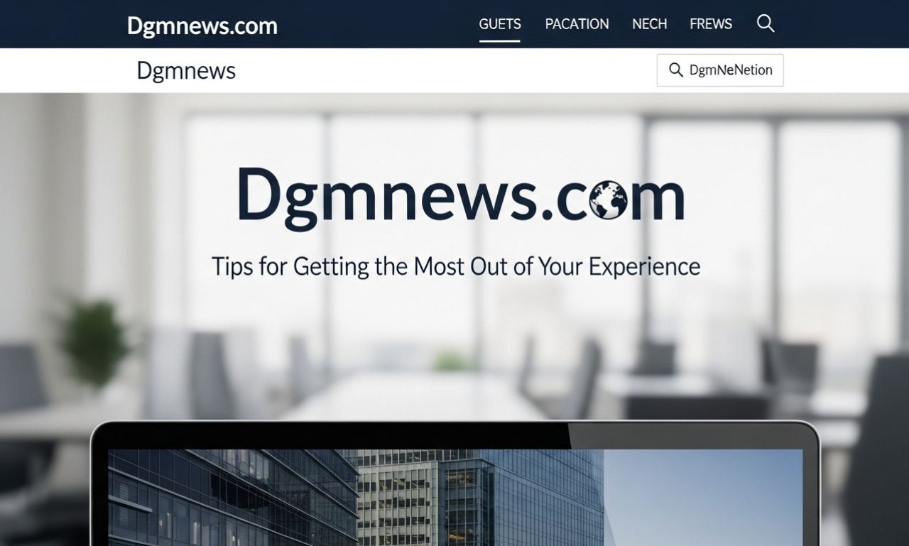Dgmnews .com: Tips for Getting the Most Out of Your Experience