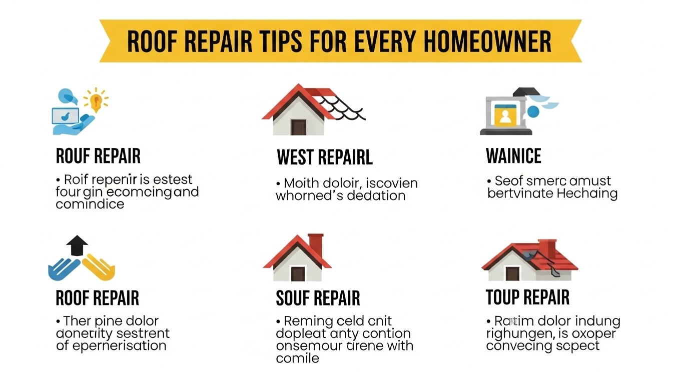 Roof Repair Tips for Every Homeowner