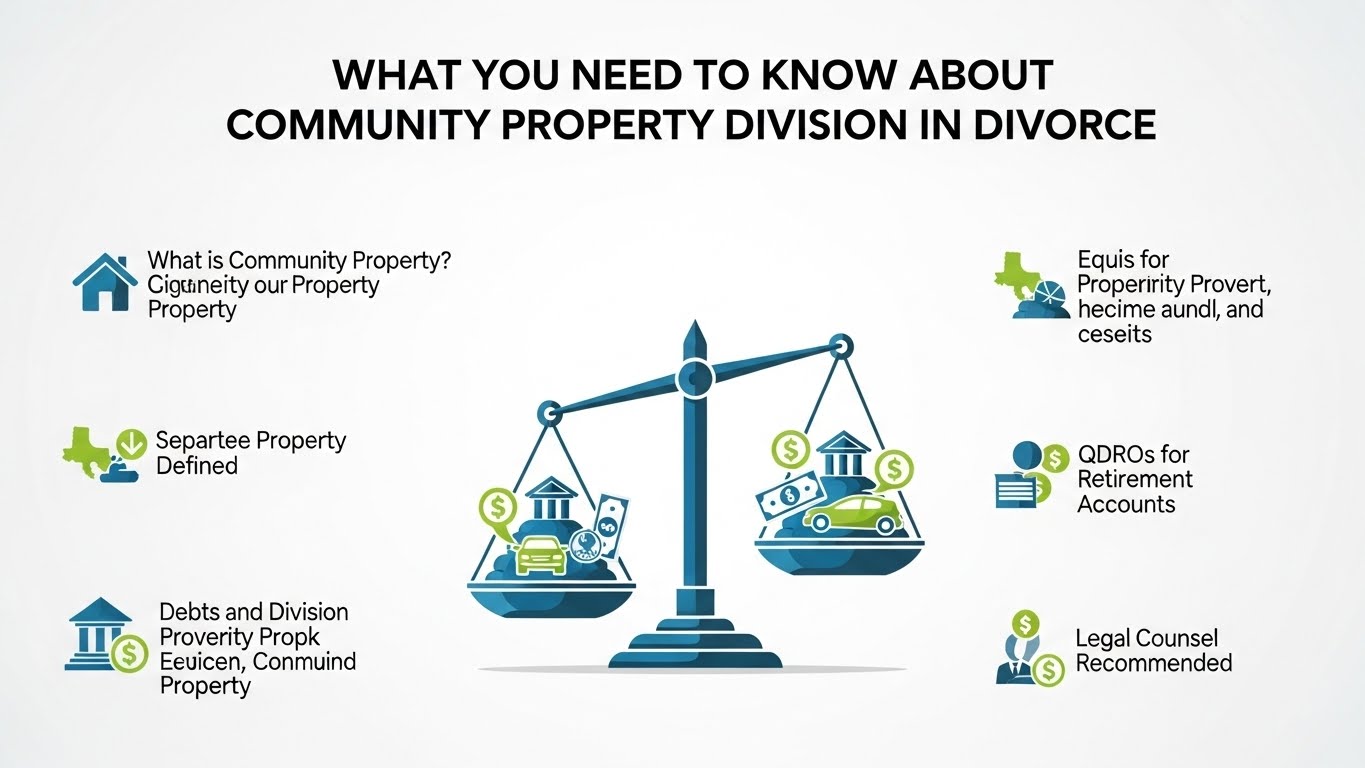 What You Need to Know About Community Property Division in Divorce