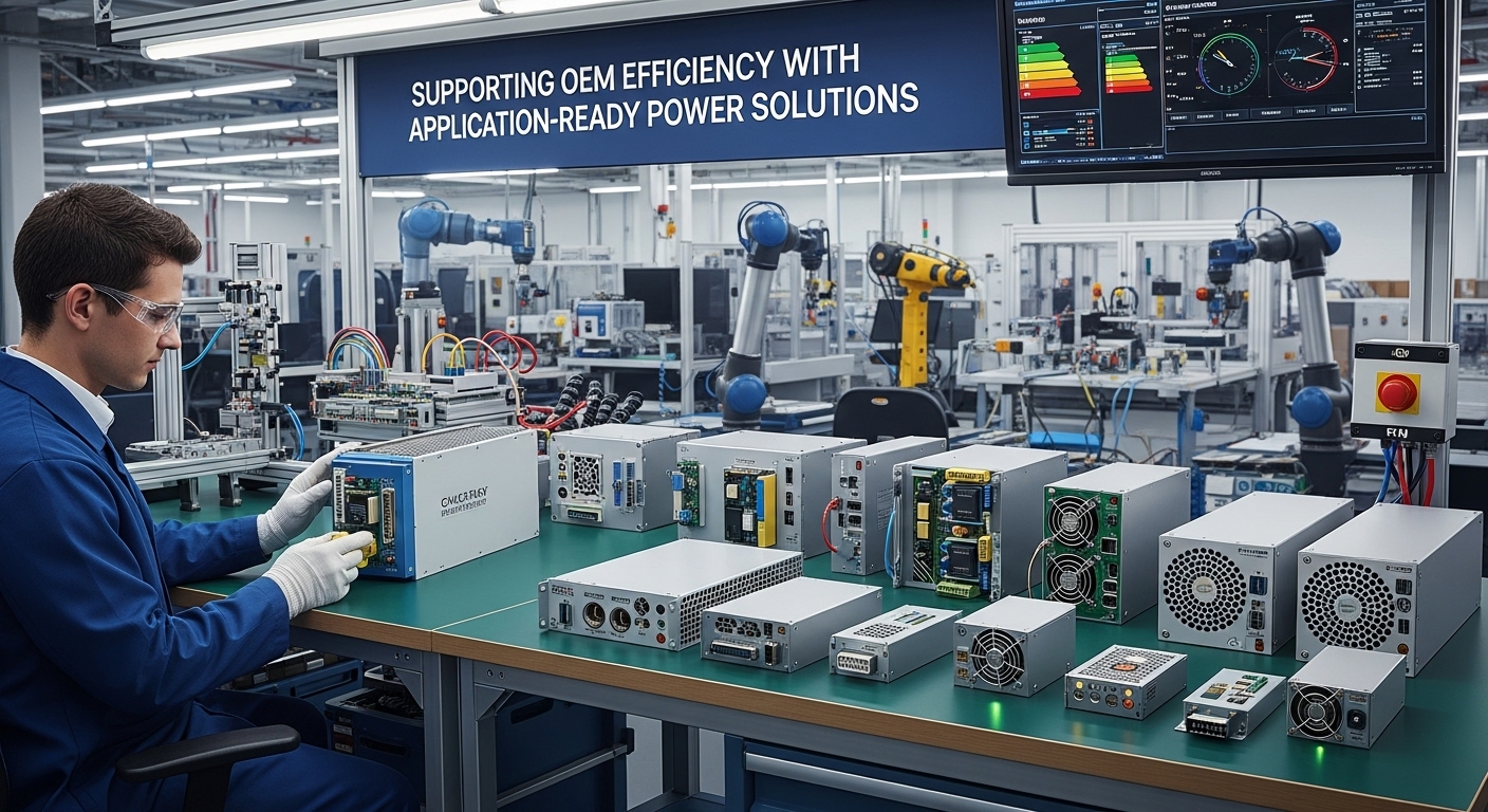 Supporting OEM Efficiency with Application-Ready Power Solutions