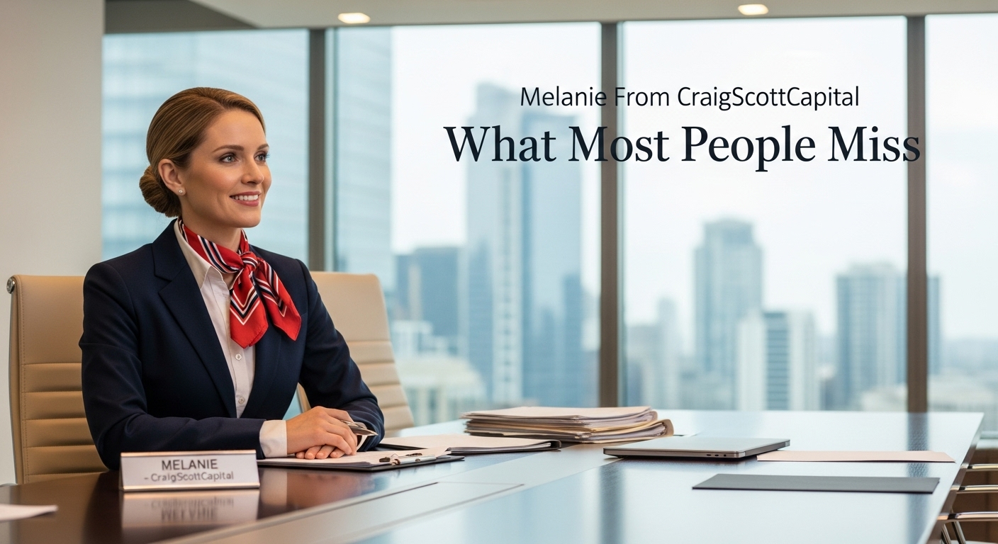 Melanie From CraigScottCapital