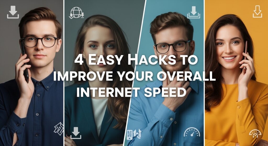 4 Easy Hacks to Improve Your Overall Internet Speed