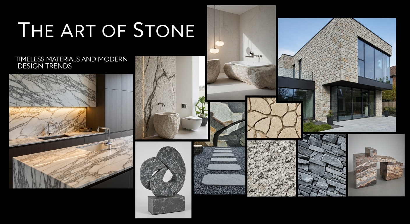 The Art of Stone: Timeless Materials and Modern Design Trends