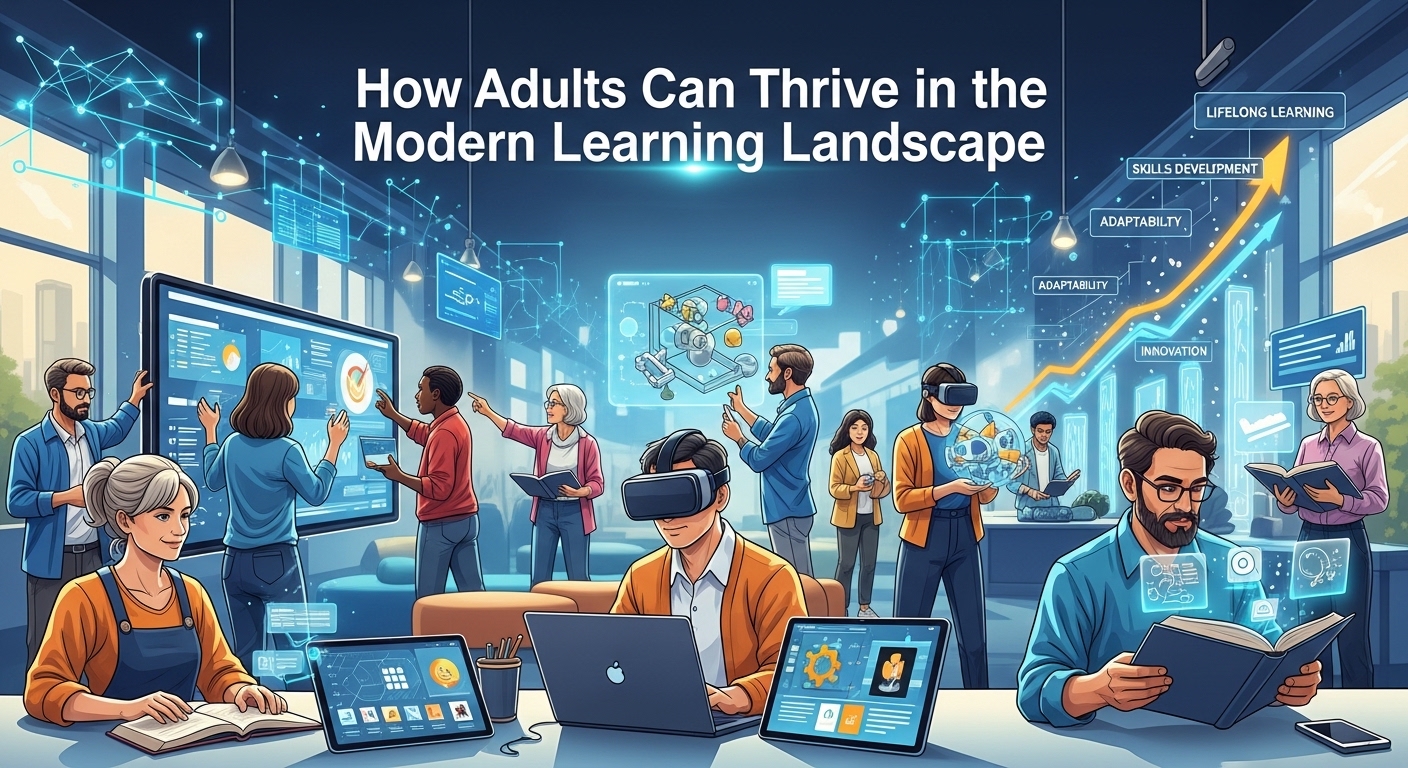 How Adults Can Thrive in the Modern Learning Landscape