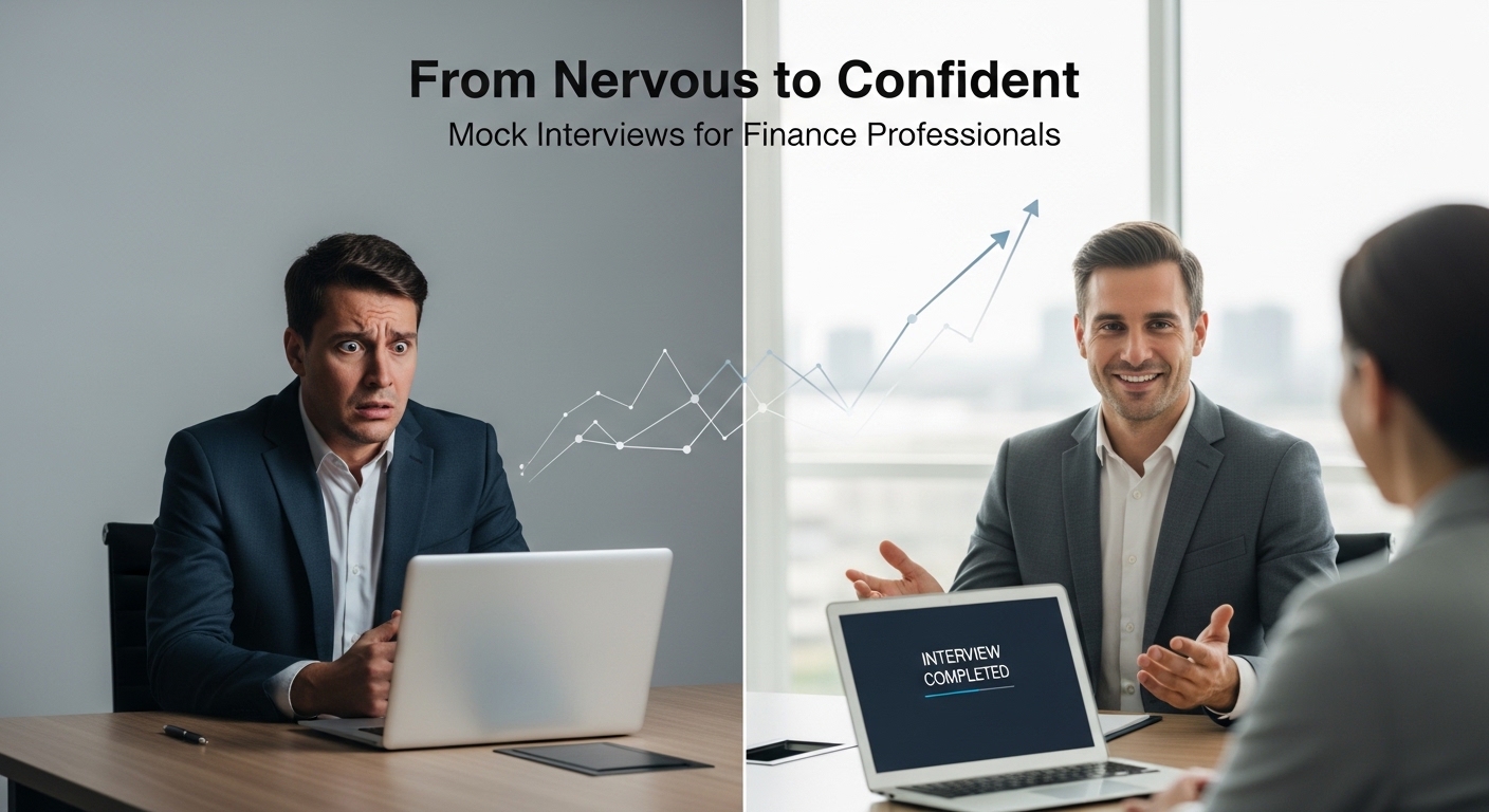 From Nervous to Confident: Mock Interviews for Finance Professionals