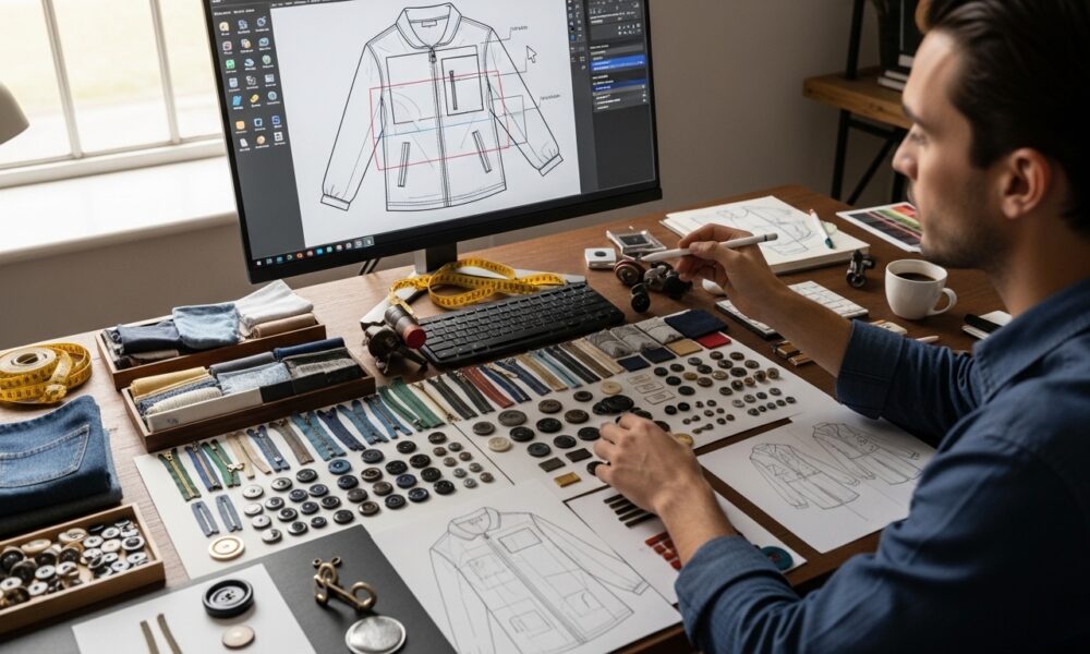 The Tech Pack Designer’s Component Placement