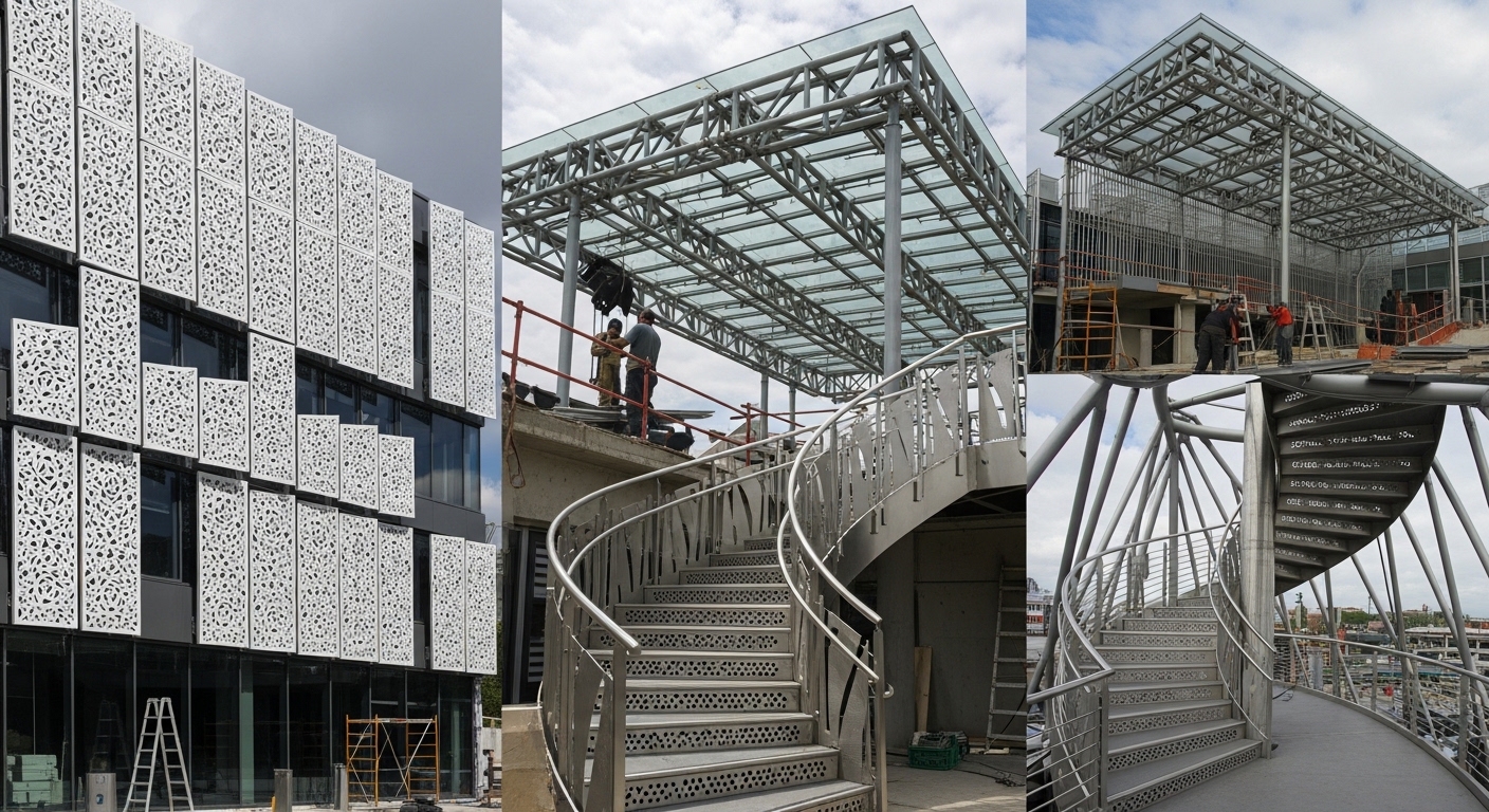 Innovative Applications of Custom Metal Fabrication in Modern Construction
