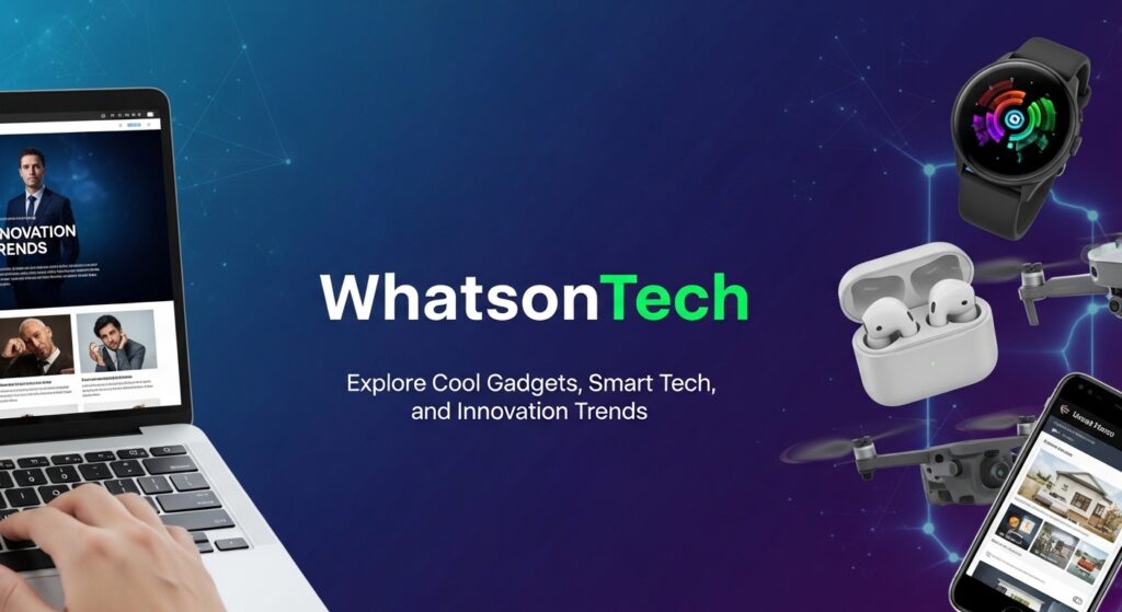 WhatsonTech: Explore Cool Gadgets, Smart Tech, and Innovation Trends
