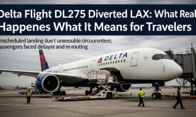 Delta Flight DL275 Diverted LAX