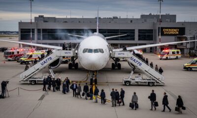 United Airlines Flight UA770 Emergency Diversion