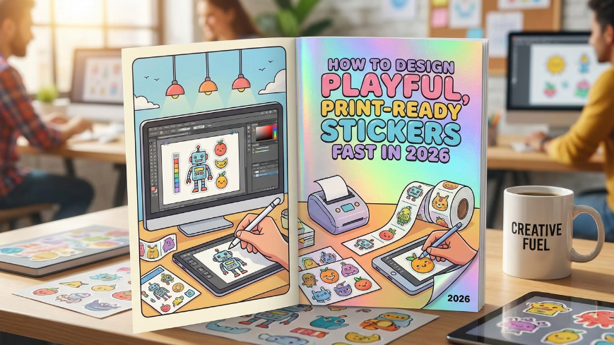 How To Design Playful, Print-Ready Stickers Fast in 2026: A Practical Beginner’s Guide to Sticker Design Tools