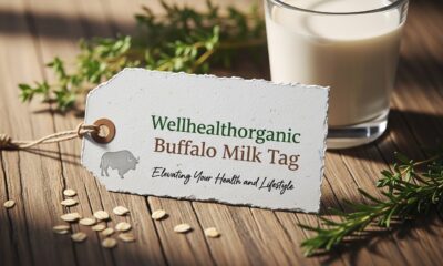 Wellhealthorganic Buffalo Milk Tag